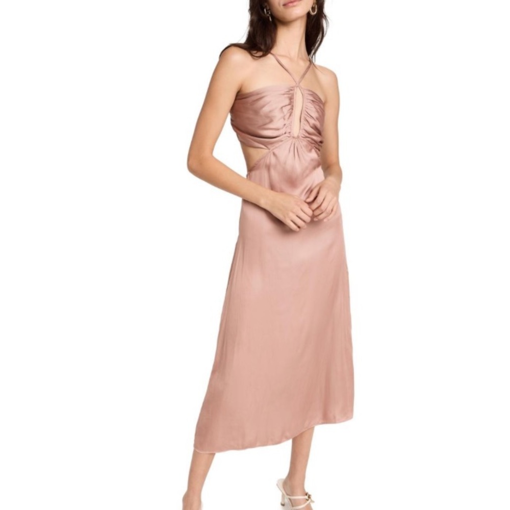 (B38) MINKPINK‎ Spencer Midi Dress in Rose, Size Small